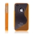 Ochranný kryt / pouzdro pro Apple iPhone 4 / 4S protiskluzový - oranžový