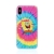 Kryt Sponge Bob pro Apple iPhone X / Xs - gumový - psychedelický Sponge Bob