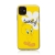 Kryt Tweety pro Apple iPhone 11 - gumový - žlutý s kytičkou