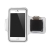 Športové puzdro pre Apple iPhone 6 / 6S - biele s reflexným prúžkom