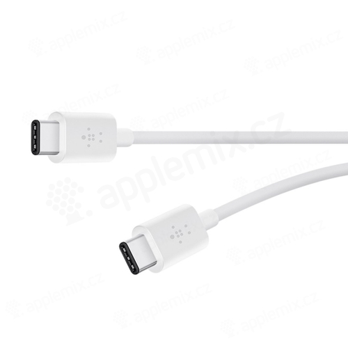 Synchronizačný a nabíjací kábel USB-C / USB-C BELKIN mixit - 1,8 m - biely