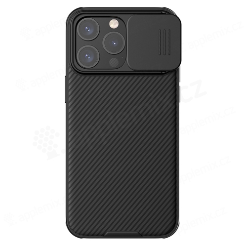 Kryt NILLKIN CamShield pre Apple iPhone 15 Pro - Kryt fotoaparátu - Podpora MagSafe - Čierny