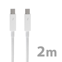 Kabel Thunderbolt pro Apple zařízení - bílý - 2m - kvalita A+