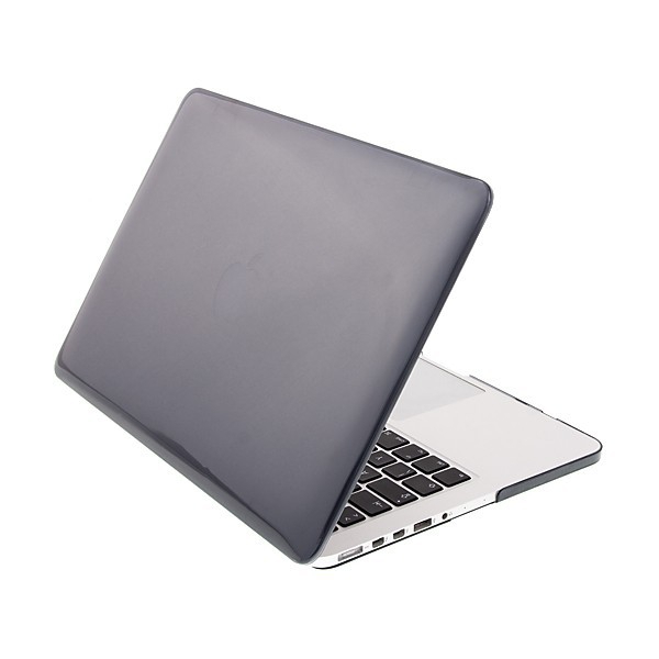 Tenký ochranný plastový obal pro Apple MacBook Pro 13 Retina (model A1425, A1502) - lesklý - černý