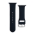 Remienok pre Apple Watch 41 mm / 40 mm / 38 mm - M / L - silikónový - kovová spona - čierny