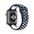 Řemínek pro Apple Watch Ultra 49mm / 45mm / 44mm / 42mm - silikonový - bílý / zelený - (M/L)