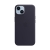 Originálny kryt pre Apple iPhone 14 - MagSafe - kožený - atramentovo fialový