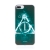 Kryt Harry Potter pre Apple iPhone 7 Plus / 8 Plus - gumový - Relikvia smrti - čierny