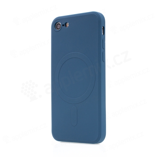 Kryt pre Apple iPhone 7 / 8 / SE 2020 / SE 2022 - Podpora MagSafe - silikónový - modrý