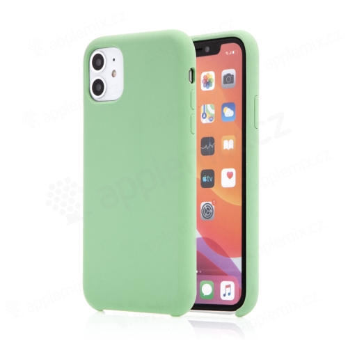 Kryt pro Apple iPhone 11 - příjemný na dotek - silikonový - zelený