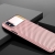 Kryt pro Apple iPhone X - perforovaný / s otvory - kovový stojánek - plastový - růžový