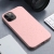 Kryt pre Apple iPhone 12 / 12 Pro - slamka - gumový - ružový