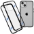 Kryt pre Apple iPhone 15 Plus - 360° ochrana - magnetické pripevnenie - sklo/kov - čierny