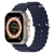 Řemínek pro Apple Watch Ultra 49mm / 46mm / 45mm / 44mm / 42mm - oceánský - silikonový - půlnočně modrý