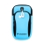 Športové puzdro na ruku WOZINSKY pre Apple iPhone - reflexné - látkové - modré