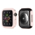 Kryt / rámček pre Apple Watch 45 mm Series 7 - plastový - ružový