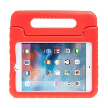 Pěnové pouzdro pro děti na Apple iPad mini 4 / mini 5 - s rukojetí / stojánkem - červené