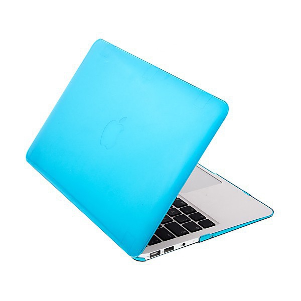Tenký ochranný plastový obal pro Apple MacBook Air 11.6 - lesklý - světle modrý