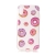 Kryt pro Apple iPhone X / Xs - gumový - růžové donuty