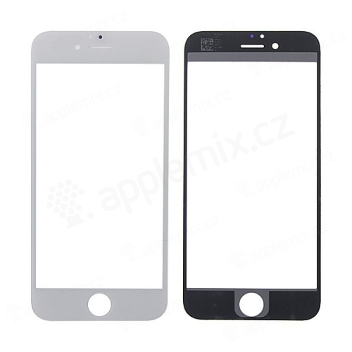 Přední sklo pro Apple iPhone 6 - bílé - kvalita A