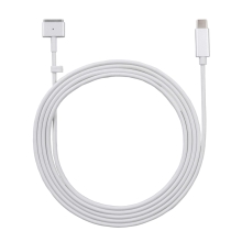 Nabíjecí kabel pro Apple MacBook - USB-C na MagSafe 2 - 2m - bílý