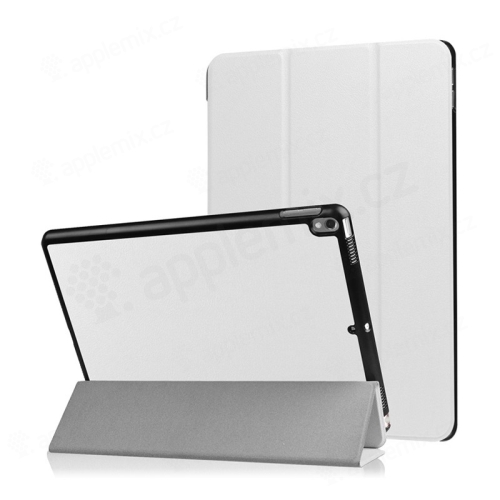 Puzdro/kryt pre Apple iPad Pro 10,5" / Air 3 (2019) - funkcia smart sleep + stojan - biele