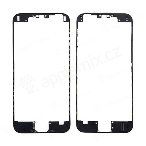 Plastový fixačný rámik pre predný panel (dotykový displej) Apple iPhone 6 - čierny - kvalita A