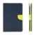 Puzdro Mercury Goospery pre Apple iPad mini / mini 2 / mini 3 so stojanom a priehradkou na dokumenty - modro-zelené
