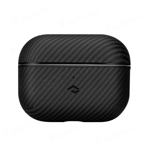 Pouzdro PITAKA MagEZ pro Apple AirPods Pro - MagSafe kompatibilní - karbonové - černé