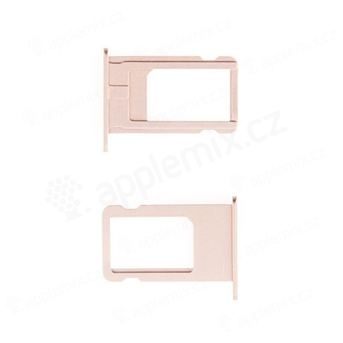 Rámeček / šuplík na Nano SIM pro Apple iPhone 6 Plus - zlatý (gold) - kvalita A+