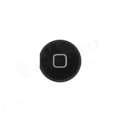 Tlačítko Home Button pro Apple iPad 3. / 4.gen. - černé - kvalita A+