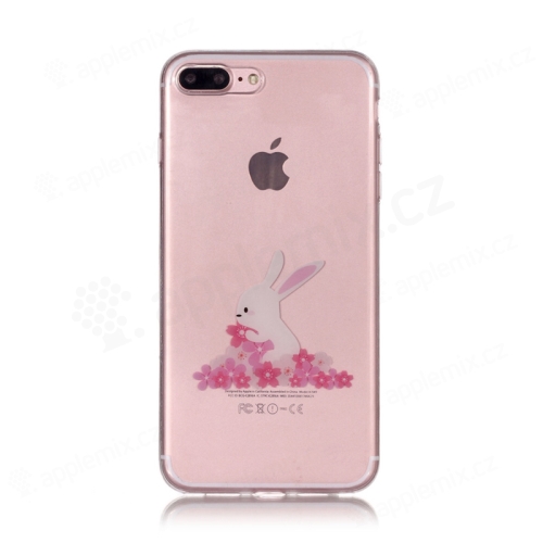Kryt pro Apple iPhone 7 Plus / 8 Plus - králík - gumový