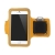 Športové puzdro pre Apple iPhone 6 / 6S - oranžové s reflexným pruhom