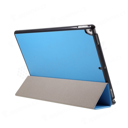 Puzdro / kryt pre Apple iPad Pro 12,9" / 12,9" (2017) - integrovaný stojan - umelá koža - modré