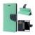 Puzdro Mercury pre Apple iPhone 6 / 6S - stojan a priestor na kreditné karty - tyrkysovo-modré