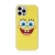 Kryt Sponge Bob pro Apple iPhone 12 Pro Max - gumový - vysmátý Sponge Bob