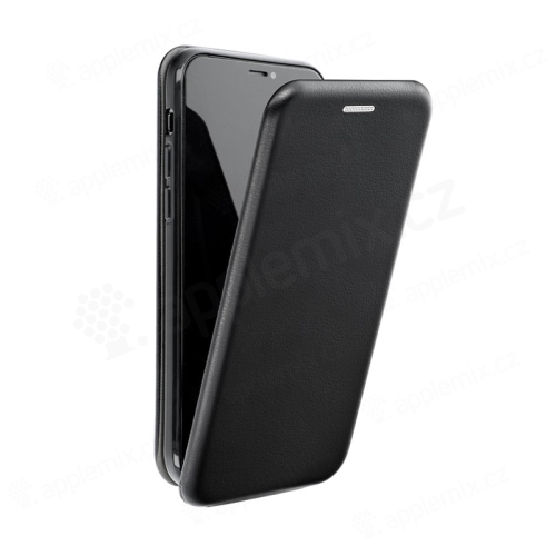 Puzdro FORCELL Elegance pre Apple iPhone 11 Pro - syntetická koža - čierne