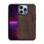 Kryt pre Apple iPhone 13 Pro - gumový / drevený - orech