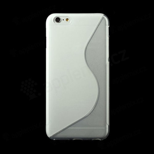 Kryt S line pro Apple iPhone 6 Plus / 6S Plus gumový protiskluzový - průhledný
