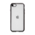 Kryt FORCELL Electro Matt pro Apple iPhone 7 / 8 / SE (2020) - gumový - průhledný / černý