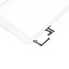 Přední dotykové sklo (touch screen) s flex kabelem a Home Buttonem pro Apple iPad Air 1.gen. - černý rámeček