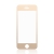 Tvrzené sklo (Tempered Glass) pro Apple iPhone 5 / 5S / 5C / SE - zlatý rámeček - 0,3mm