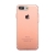Kryt Baseus pro Apple iPhone 7 Plus / 8 Plus gumový / antiprachové záslepky - Rose Gold růžový průhledný