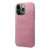 Kryt pre Apple iPhone 15 Pro - plast / umelá koža - Rose Gold pink