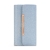 Puzdro / taška pre Apple iPhone X - Odnímateľný kryt - Retiazka na rameno - Umelá koža - Trblietavá modrá