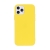 Kryt pre Apple iPhone 12 / 12 Pro - gumový - žltý