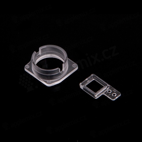 Predný krúžok fotoaparátu + úložný diel snímača priblíženia pre Apple iPhone 7 Plus - Kvalita A+