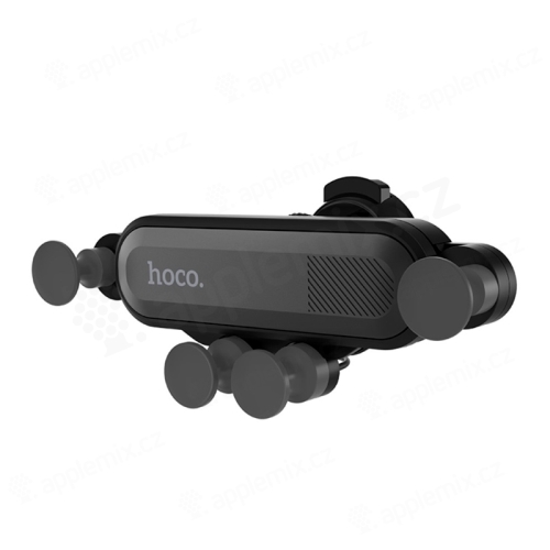 HOCO Gravity Car Holder - automatické upevnenie - pre mriežku ventilácie - čierny