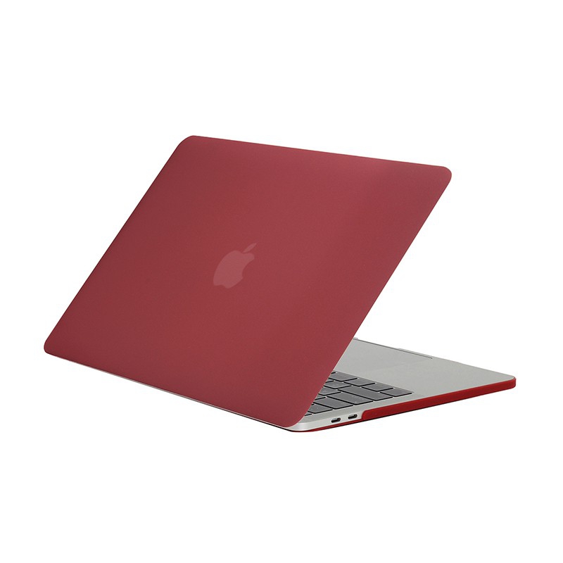 Obal / kryt pro MacBook Pro 13 Retina 2016 / 2017 (A1706, A1708) - plastový - červený vínový