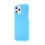 Kryt pro Apple iPhone 12 Pro Max - plastový - měkčený povrch - světle modrý